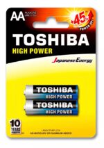 Pilhas Alcalinas Toshiba Aa Pequena Cartela Com 2 Unidades
