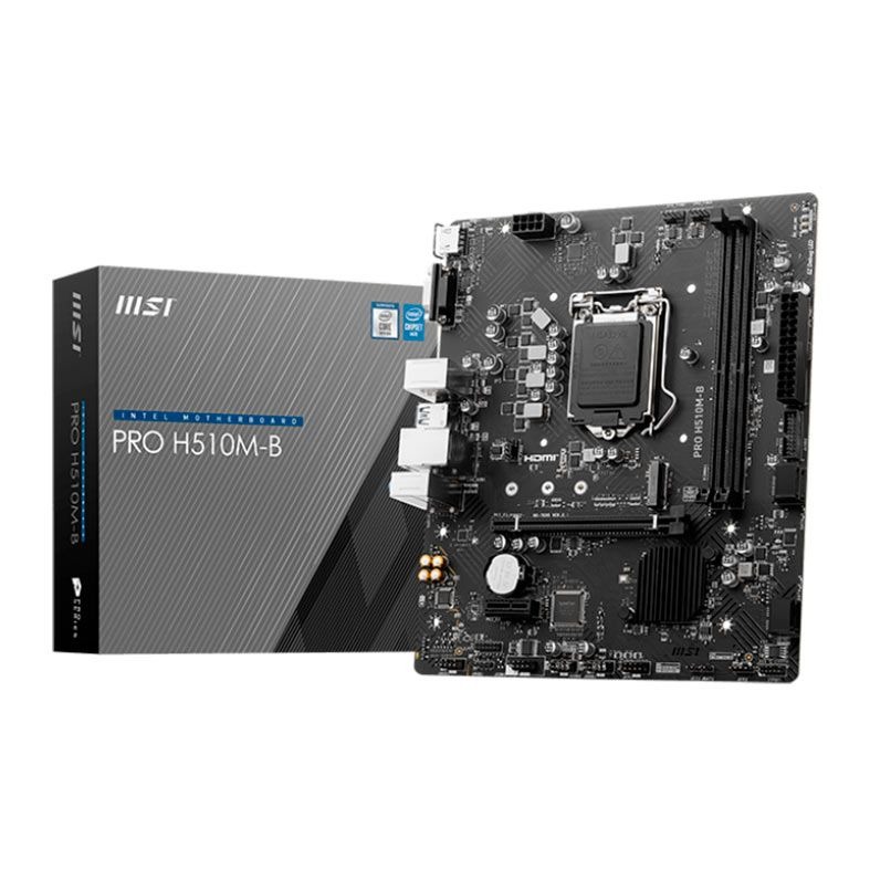 Placa-Mãe MSI Pro H510M-B - LGA 1200 Placa-Mãe MSI Pro H510M-B - LGA 1200