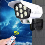 Refletor Externo Solar Led Tipo Câmera Luatek - Imagem 2