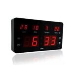 Relógio De Parede Led Digital Temperatura Lelong Le-2115 - Imagem 2