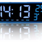Relógio Digital de Parede/Mesa com LED