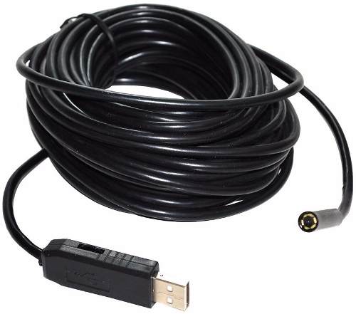Sonda Usb 5 Metros Boroscópio Micro Câmera Com Leds Sonda Usb 5 Metros Boroscópio Micro Câmera Com Leds