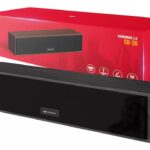 Soundbar C3Tech SB-30BK 2.0 - Conexão P2 e Alimentação USB