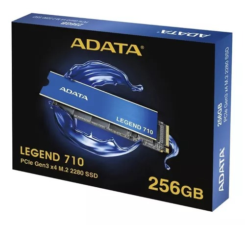 Ssd Adata 256gb Legend 710 M.2 2280 Nvme Pcie 4.0 - Aleg-710-256gcs Ssd Adata 256gb Legend 710 M.2 2280 Nvme Pcie 4.0 - Aleg-710-256gcs
