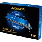 Ssd Adata Legend 710 1tb M.2 2280 Nvme Pcie 3.0aleg-710-1tcs