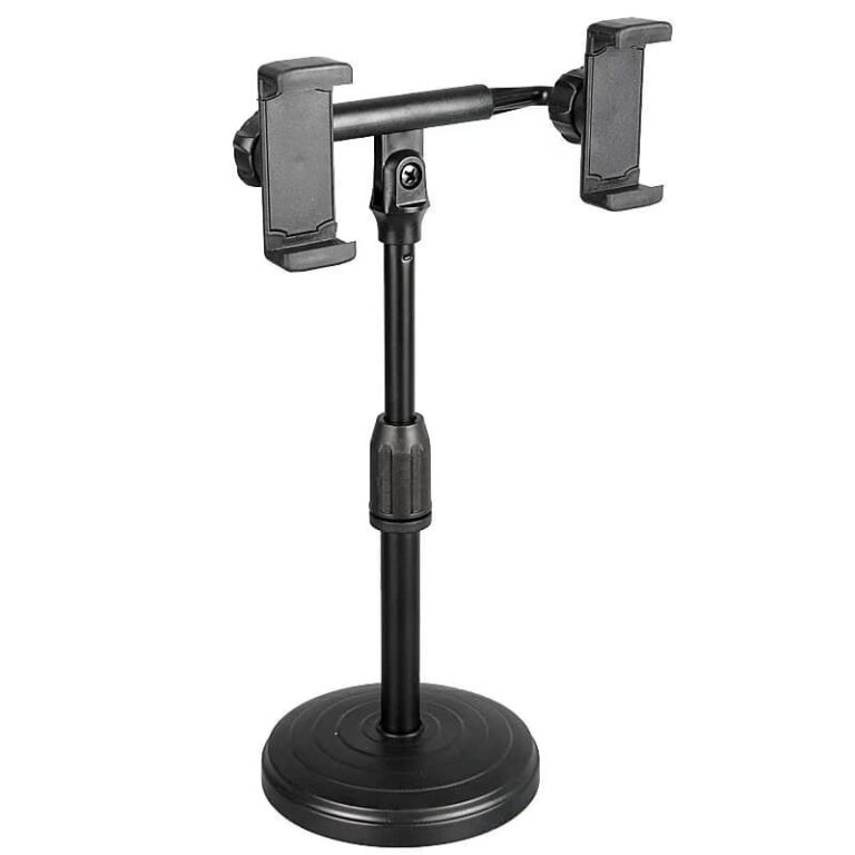 Suporte ajustável  duplo para celular  Mobile Phone Holder WS-811