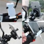 Suporte de Celular Garra com Carregador USB Para Moto - Imagem 4