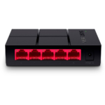 Switch 5 Portas Gigabit Mercusys MS105G  Conexão Estável e de Alta Velocidade