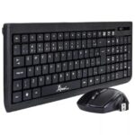 Teclado E Mouse Sem Fio Teclas Slim Knup Kp-2012