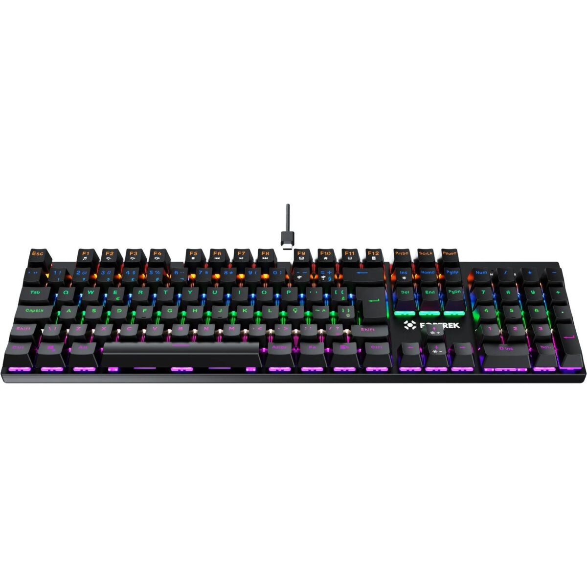 Teclado Gamer Mecânico Fortrek Gravity 100 Fullsized Switch Outemu Red - Imagem 3