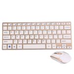 Teclado Mouse Sem Fio Ultra Slim Wireless Aluminio Usb 3910