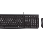 Teclado e Mouse com Fio USB Básico MK120 Preto - Logitech