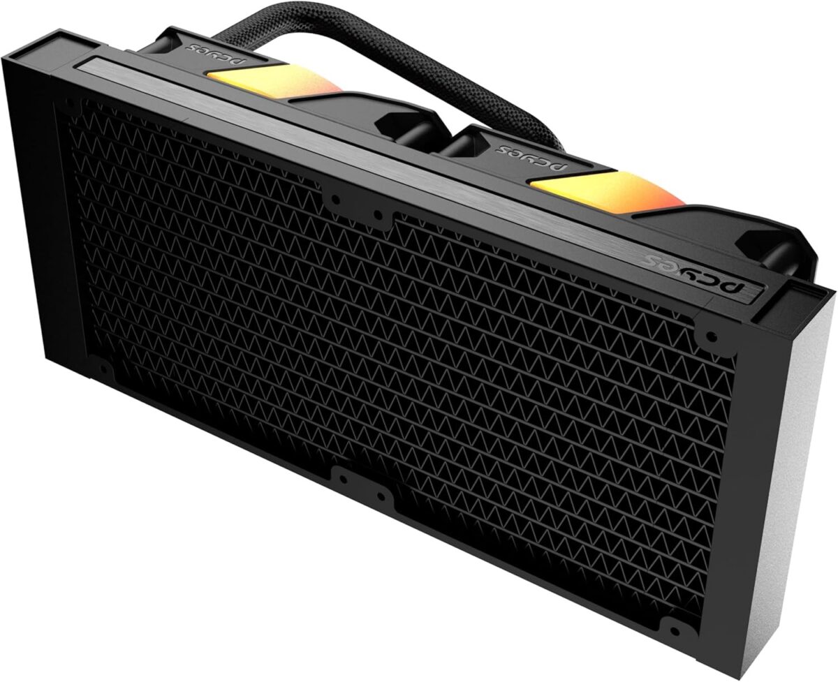 Water Cooler PCYES Sangue Frio 3 ARGB Black Vulcan 240mm - TDP 250W ARGBSF3240BR - Imagem 4