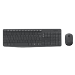 Kit Teclado e Mouse Sem Fio Logitech MK235