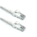 Cabo de rede CAT.6 10 metros PC-ETH6U100WH branco Patch Cord - Plus Cable