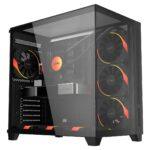 Gabinete Gamer Forcefield Max Black Vulcan - Gffmaxbv