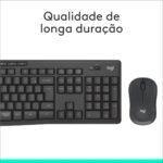 Kit Teclado e Mouse Logitech MK295 Silent - Imagem 2