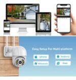 Câmera Dome Wi-Fi Jortan JT-8176QJ - Segurança e Monitoramento em Alta Definição - Imagem 7