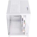 Gabinete Fortrek Clarity Branco Lateral Vidro - Imagem 4