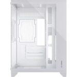 Gabinete Fortrek Clarity Branco Lateral Vidro - Imagem 3