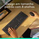 Kit Teclado e Mouse Logitech MK295 Silent - Imagem 6
