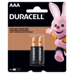 Pilha Duracell Alcalina AAA MN 2400B2 2 Pilhas