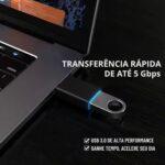 Adaptador USB Tipo C para USB 3.0 Tipo A Fêmea, Conecte Teclados, Mouses, Pen Drives, HDs, SSDs e Controles no MacBook e PC, iPhones, Galaxy S24, PS5, Xbox, Tablets e Notebooks...