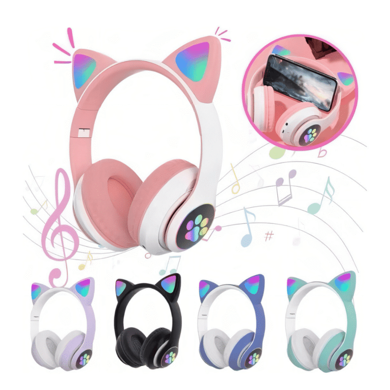 B-MAX - FONE DE OUVIDO WIRELESS GATINHO - BM-222