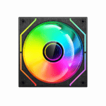 Cooler Fan Rgb C3Tech F11-L220Rgb, Controlável, 6 Pinos, Led, 120X120X25 Mm, Preto