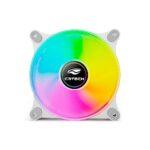 Cooler Fan Rgb C3Tech F11-L220Rgb, Controlável, 6 Pinos, Led, 120X120X25 Mm, Preto