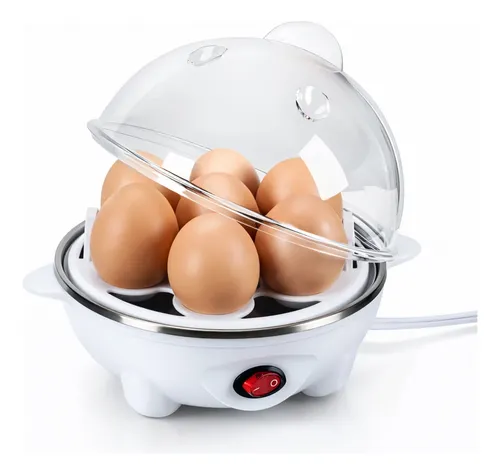 Cozedor De Ovos Elétrico 110v Até 7 Ovos Cozimento A Vapor