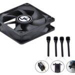 Fan Para Gabinete 80mm Preto - Cf80 - Com 4 Fixadores de 41 mm - VINIK - Cooler para Computador - Magazine Luiza