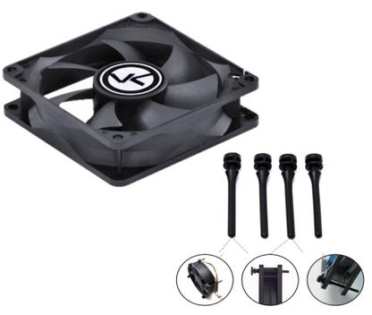 Fan Para Gabinete 80mm Preto - Cf80 - Com 4 Fixadores de 41 mm - VINIK - Cooler para Computador - Magazine Luiza