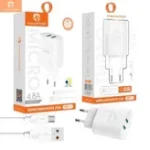 HMaston Y27-1 Carregador Turbo Dual USB 4.8A e Cabo V8 - H'MASTON - Imagem 2