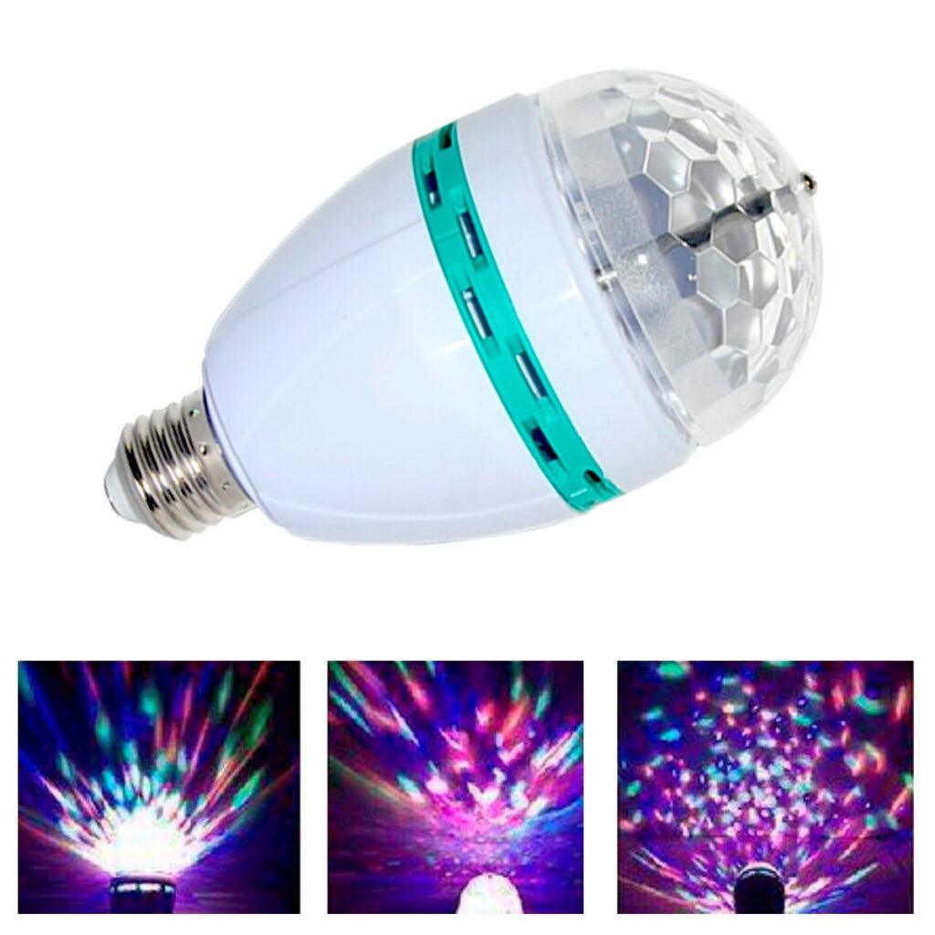 Lâmpada Giratória com LED