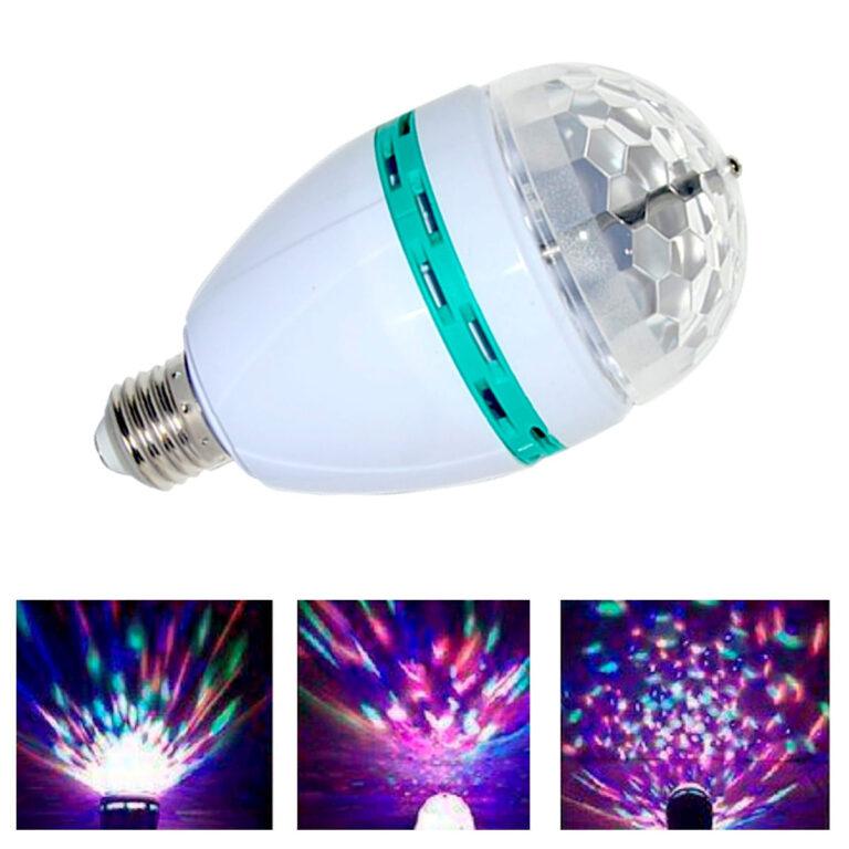 Lâmpada Giratória com LED