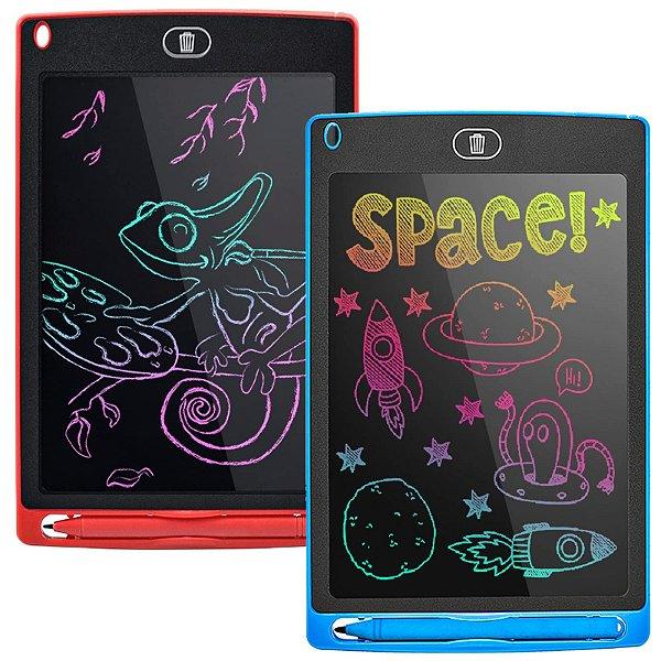 Lousa Magica Tablet Infantil 8.5 Polegadas PRETA