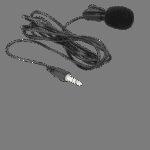 Microfone de Lapela Stereo com Entrada P2 Lavalier JH-043