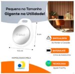 Smart Tag Rastreadora gold TDC -06 GPS Localizador Inteligente - ATENÇÃO COMPATIVEL SOMENTE IOS (Find My)