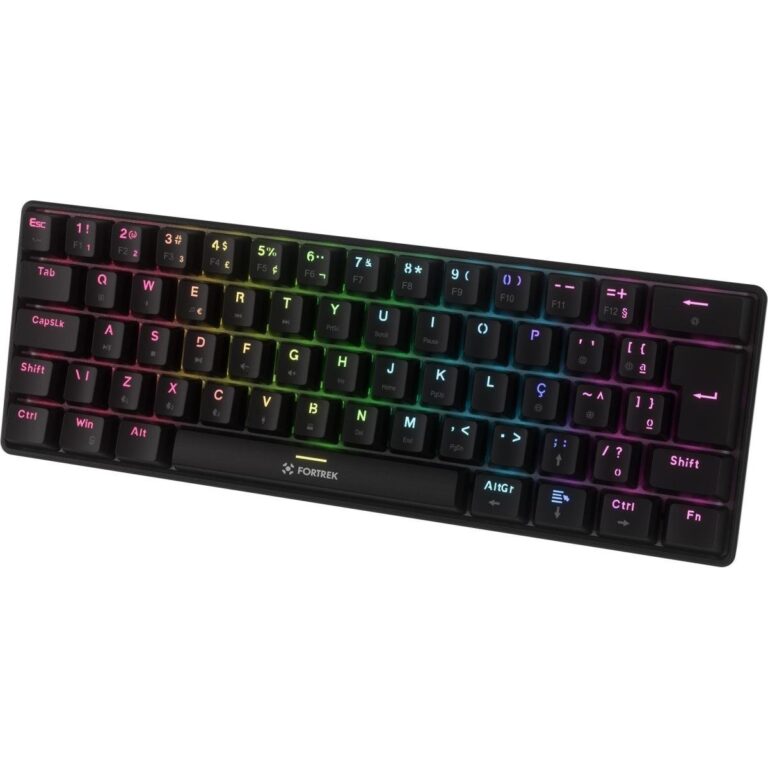 Teclado Mecânico Fortrek Gravity Air Compact Wireless Preto