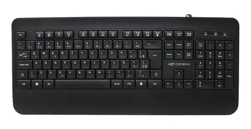 Teclado Multimidia Com Fio Usb Kb-m100bk Preto C3tech Idioma Português Brasil Teclado Multimidia Com Fio Usb Kb-m100bk Preto C3tech Idioma Português Brasil