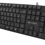 Teclado Usb C3tech Multimídia Abnt2 Cabo 2metros Kb-m11bk Preto Português Brasil