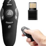 Top Caneta Controle Apresentador Multimídia AOPVUI Passador Slides Aula Palestra Congresso Simpósio Power Point