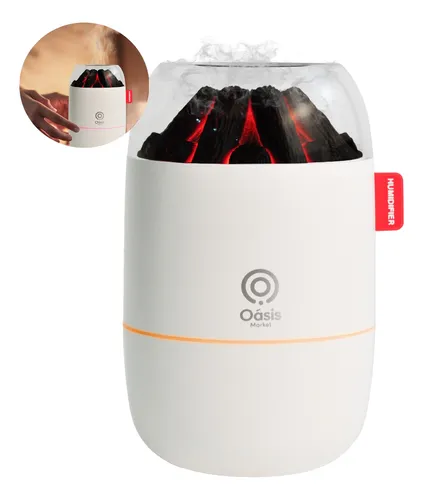 Umidificador Silencioso Oivida OIH-6515 Branco 280ml USB Antibacteriano Umidificador Silencioso Oivida OIH-6515 Branco 280ml USB Antibacteriano