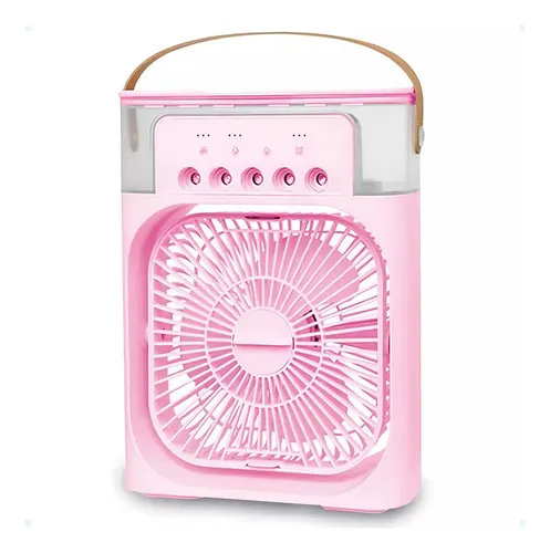 Ventilador Umidificador De Ar Portátil Usb Com Reservatório Estrutura Rosa Pás Rosa Diâmetro 20 Cm Frequência 60 Hz Material Das Pás Plástico Quantidade De Pás 3 Ventilador Umidificador De Ar Portátil Usb Com Reservatório Estrutura Rosa Pás Rosa Diâmetro 20 Cm Frequência 60 Hz Material Das Pás Plástico Quantidade De Pás 3
