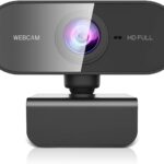 Webcam Full HD 1080p com Microfone Visão 360º - Imagem Nítida e Instalação Automática para Home Office e Videoconferências