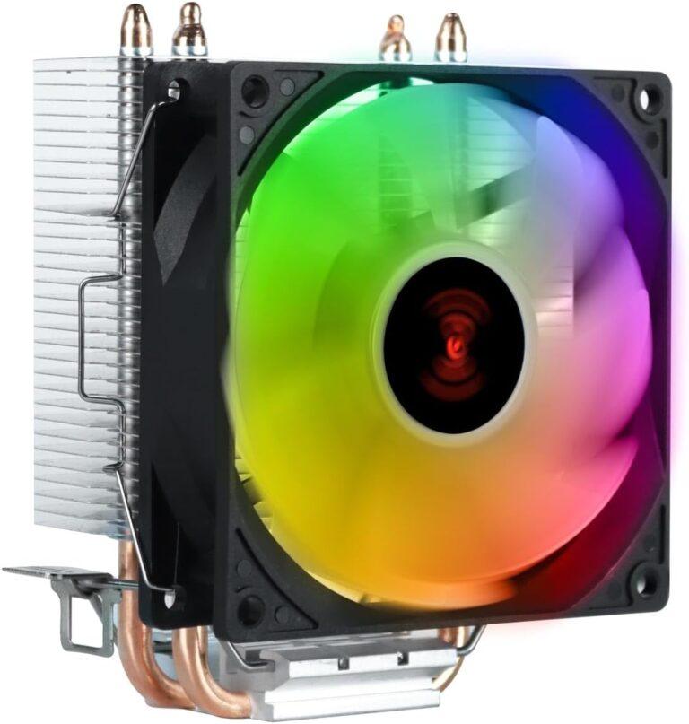 COOLER PARA PROCESSADOR LORX RAINBOW V2 92MM TDP 100W (INTEL/AMD) - ACLX92RBV2