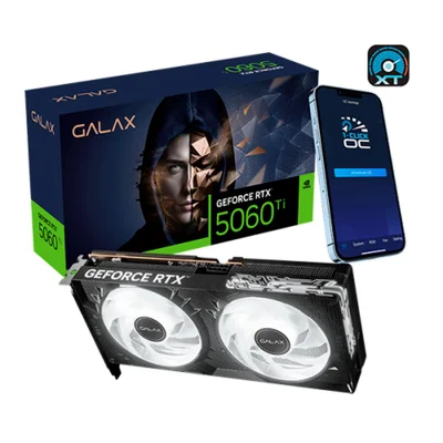 Placa De Video Galax Geforce RTX 5060 Ti 1-click Oc Classic 8GB Gddr7 128-bit - 56isn8mdabcc