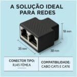Emenda Divisora RJ45 LA-E20 Pluscable - Imagem 3