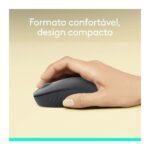 Mouse Sem Fio Logitech M196, Ambidestro Compacto, Bluetooth, Compatível com PC e Mac, Grafite - Imagem 5